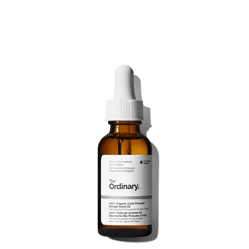100% Organic Cold-Pressed Borage Seed Oil